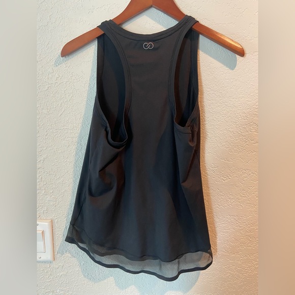 Calia black flowy tank - Picture 2 of 3